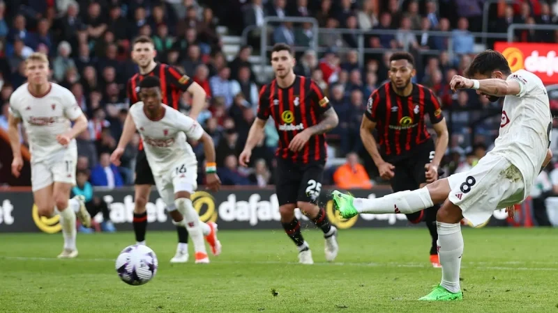 Man Utd đấu với Bournemouth 01
