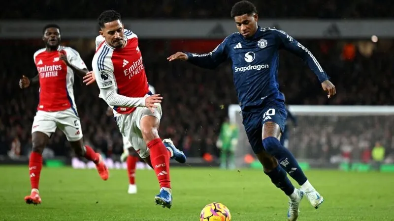 Số liệu thống kê về Arsenal gặp Man Utd 02