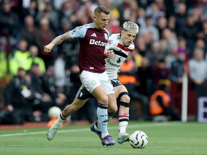 Tổng quan số liệu thống kê về Aston Villa gặp Man Utd